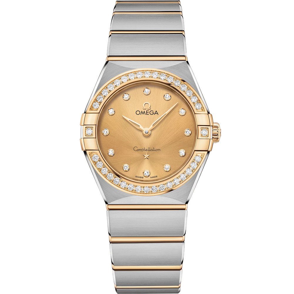 CONSTELLATION 28 MM, STEEL - YELLOW GOLD ON STEEL - YELLOW GOLD