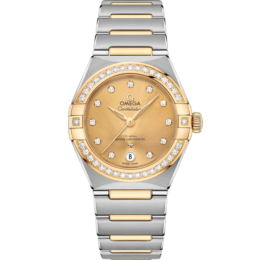 CONSTELLATION 29 MM, STEEL - YELLOW GOLD ON STEEL - YELLOW GOLD