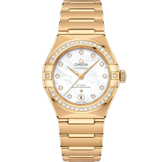 CONSTELLATION 29 MM, YELLOW GOLD ON YELLOW GOLD