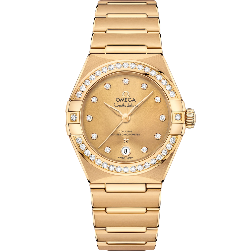 CONSTELLATION 29 MM, YELLOW GOLD ON YELLOW GOLD