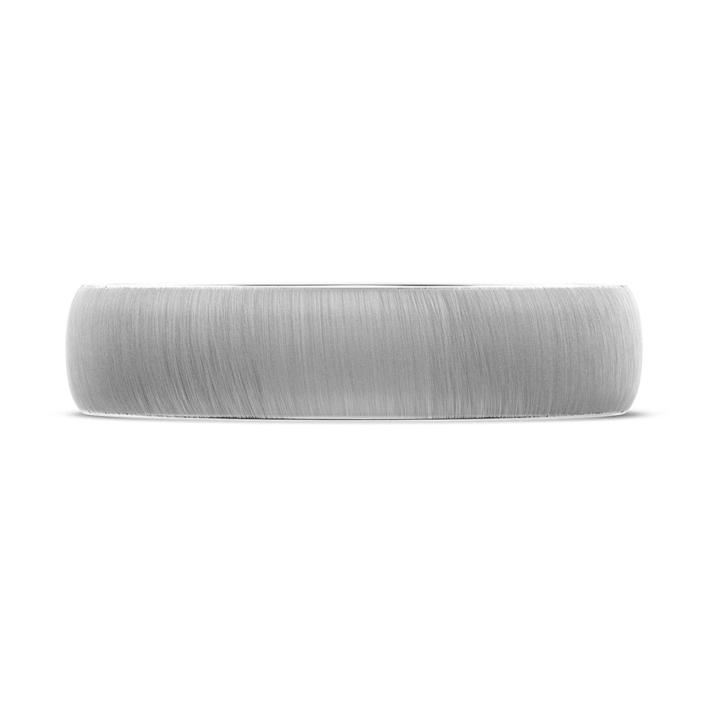 Classic Rounded in Satin Finish Wedding Band
