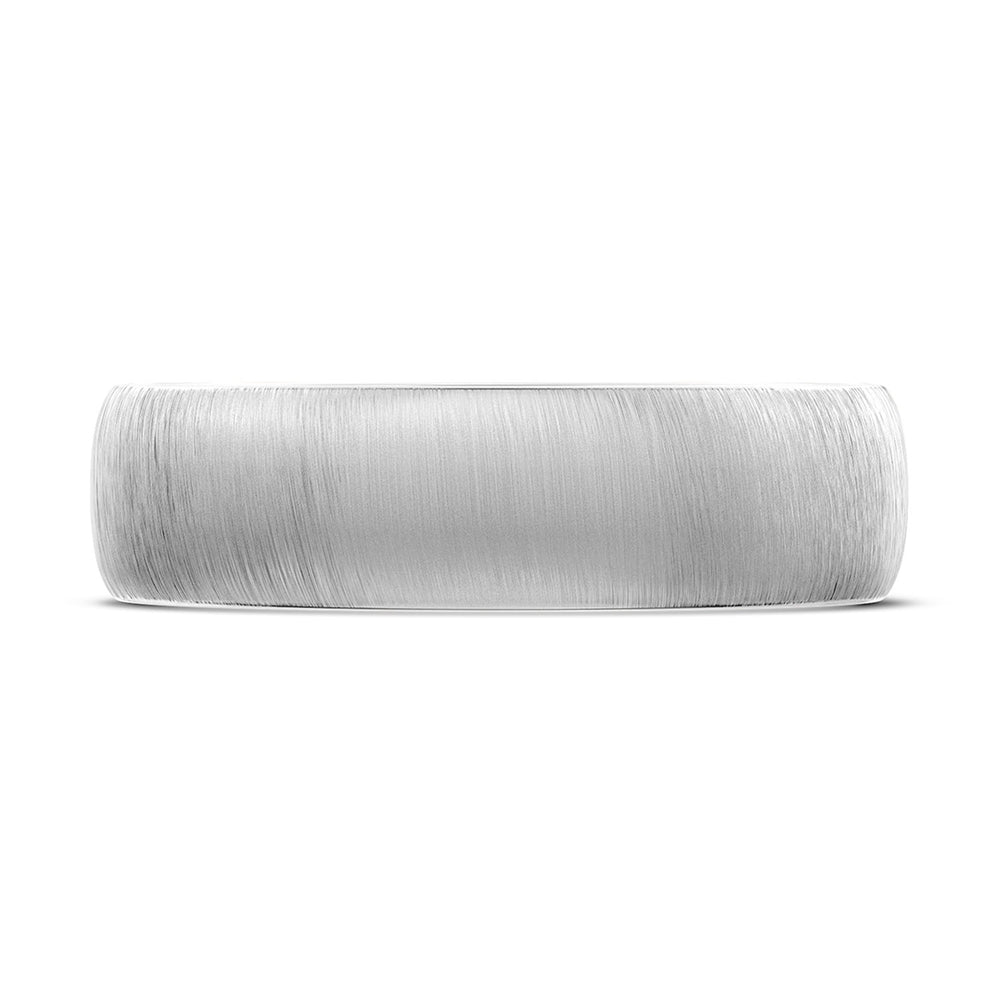 Classic Rounded in Satin Finish Wedding Band