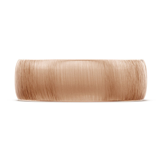 Classic Rounded in Satin Finish Wedding Band