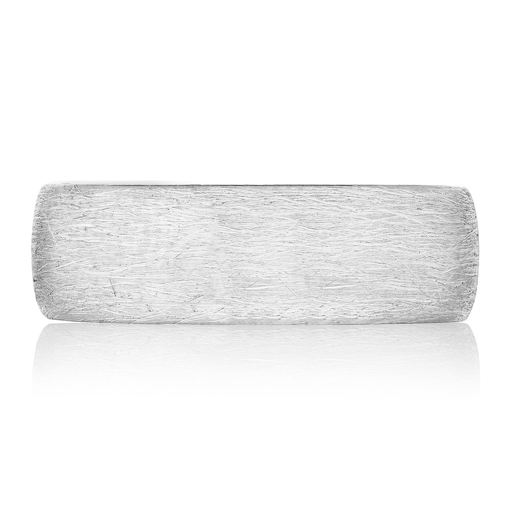 Classic Rounded in Brushed Finish Wedding Band