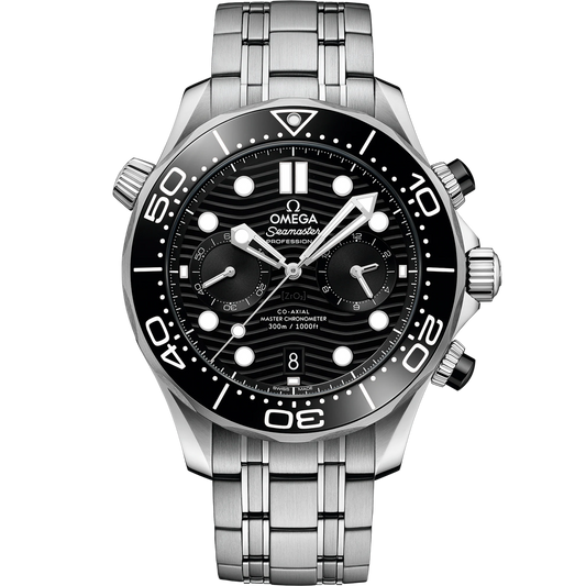 SEAMASTER DIVER 300M 44 MM, STEEL ON STEEL