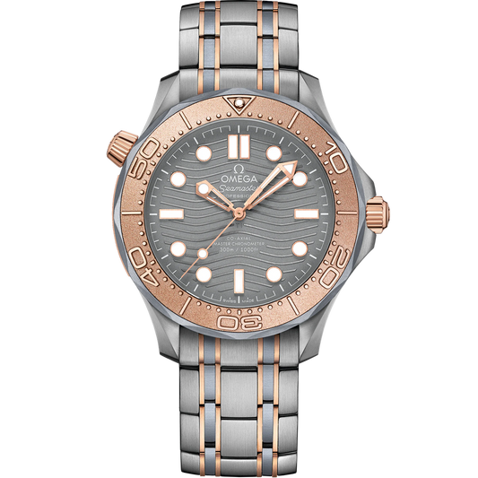 SEAMASTER DIVER 300M 42 MM, TITANIUM - TANTALUM - SEDNA™ GOLD ON TITANIUM - TANTALUM - SEDNA™ GOLD