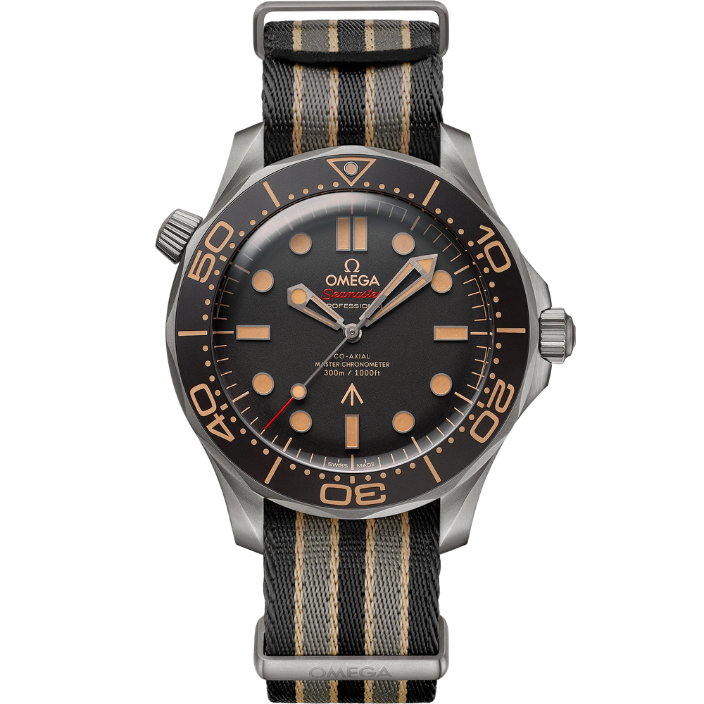 SEAMASTER DIVER 300M 42 MM, TITANIUM ON NATO STRAP