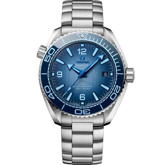 SEAMASTER PLANET OCEAN 600M 39.5 MM, STEEL ON STEEL