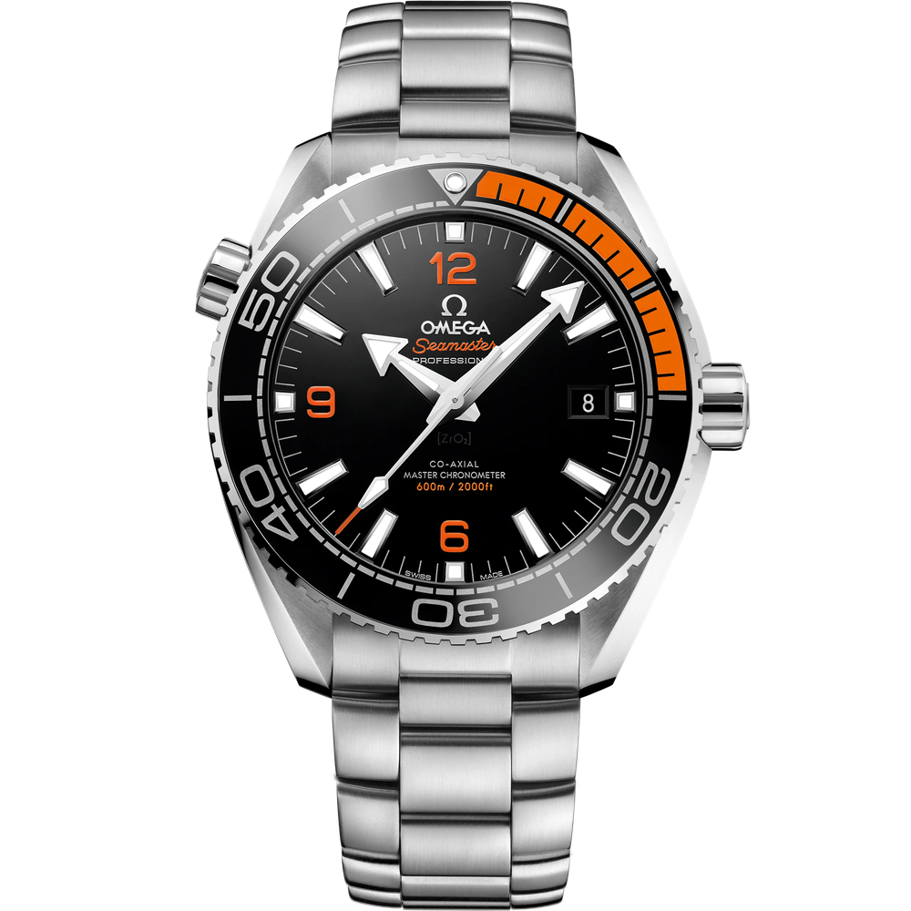 SEAMASTER PLANET OCEAN 600M 43.5 MM, STEEL ON STEEL