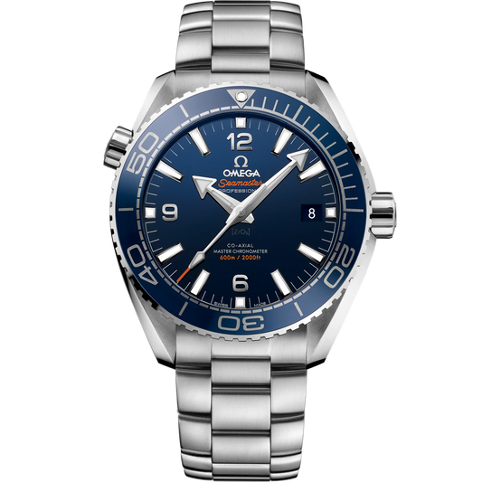 SEAMASTER PLANET OCEAN 600M 43.5 MM, STEEL ON STEEL