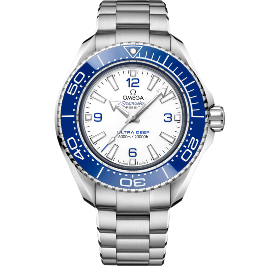 SEAMASTER PLANET OCEAN 6000M 45.5 MM, O-MEGASTEEL ON O-MEGASTEEL