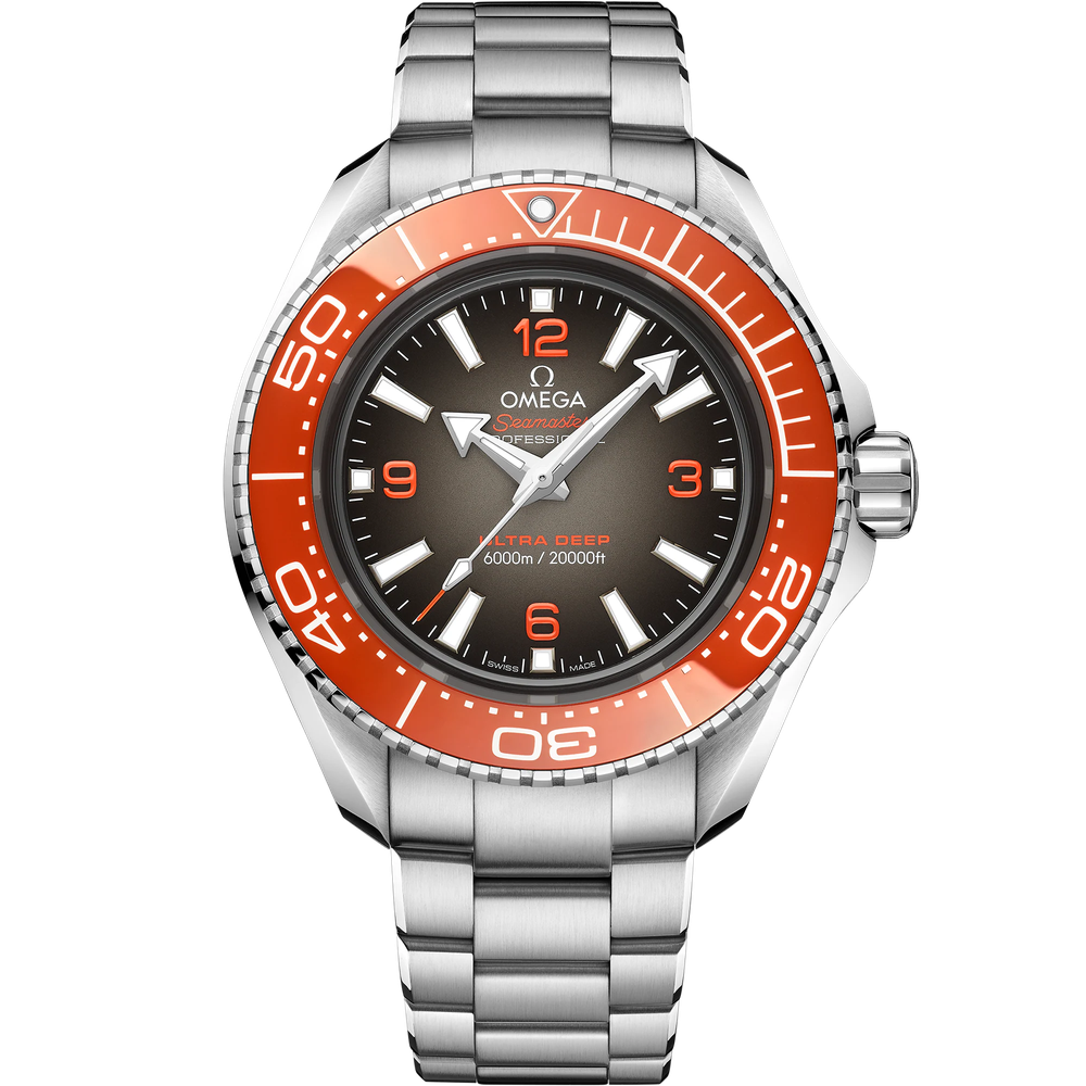 SEAMASTER PLANET OCEAN 6000M 45.5 MM, O-MEGASTEEL ON O-MEGASTEEL