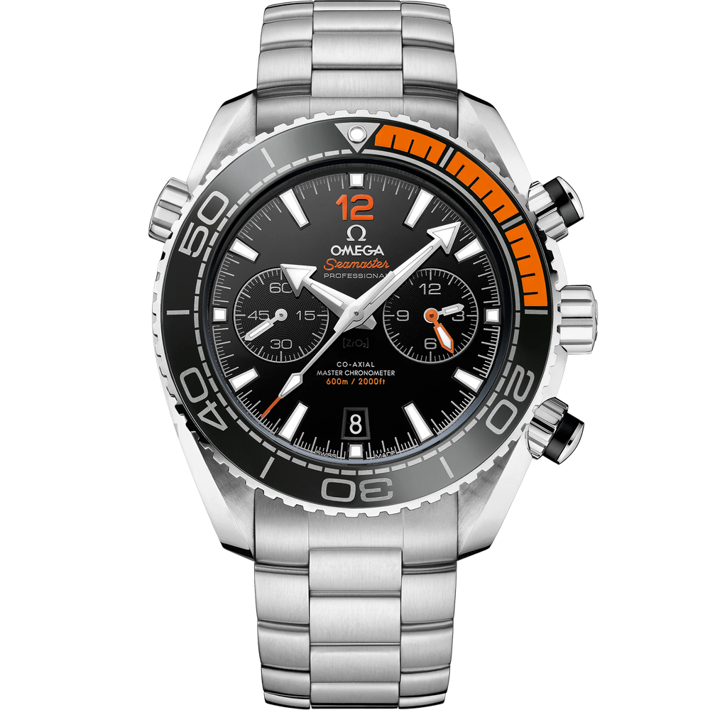 SEAMASTER PLANET OCEAN 600M 45.5 MM, STEEL ON STEEL