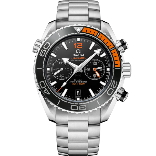 SEAMASTER PLANET OCEAN 600M 45.5 MM, STEEL ON STEEL