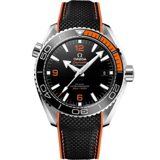 SEAMASTER PLANET OCEAN 600M 43.5 MM, STEEL ON RUBBER STRAP