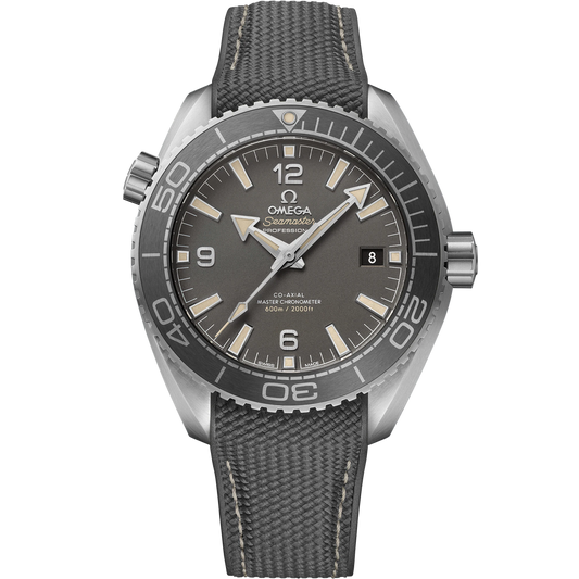 SEAMASTER PLANET OCEAN 600M 43.5 MM, STEEL ON RUBBER STRAP