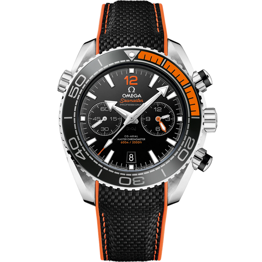 SEAMASTER PLANET OCEAN 600M 45.5 MM, STEEL ON RUBBER STRAP