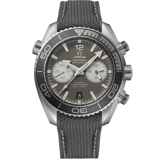 SEAMASTER PLANET OCEAN 600M 45.5 MM, STEEL ON RUBBER STRAP