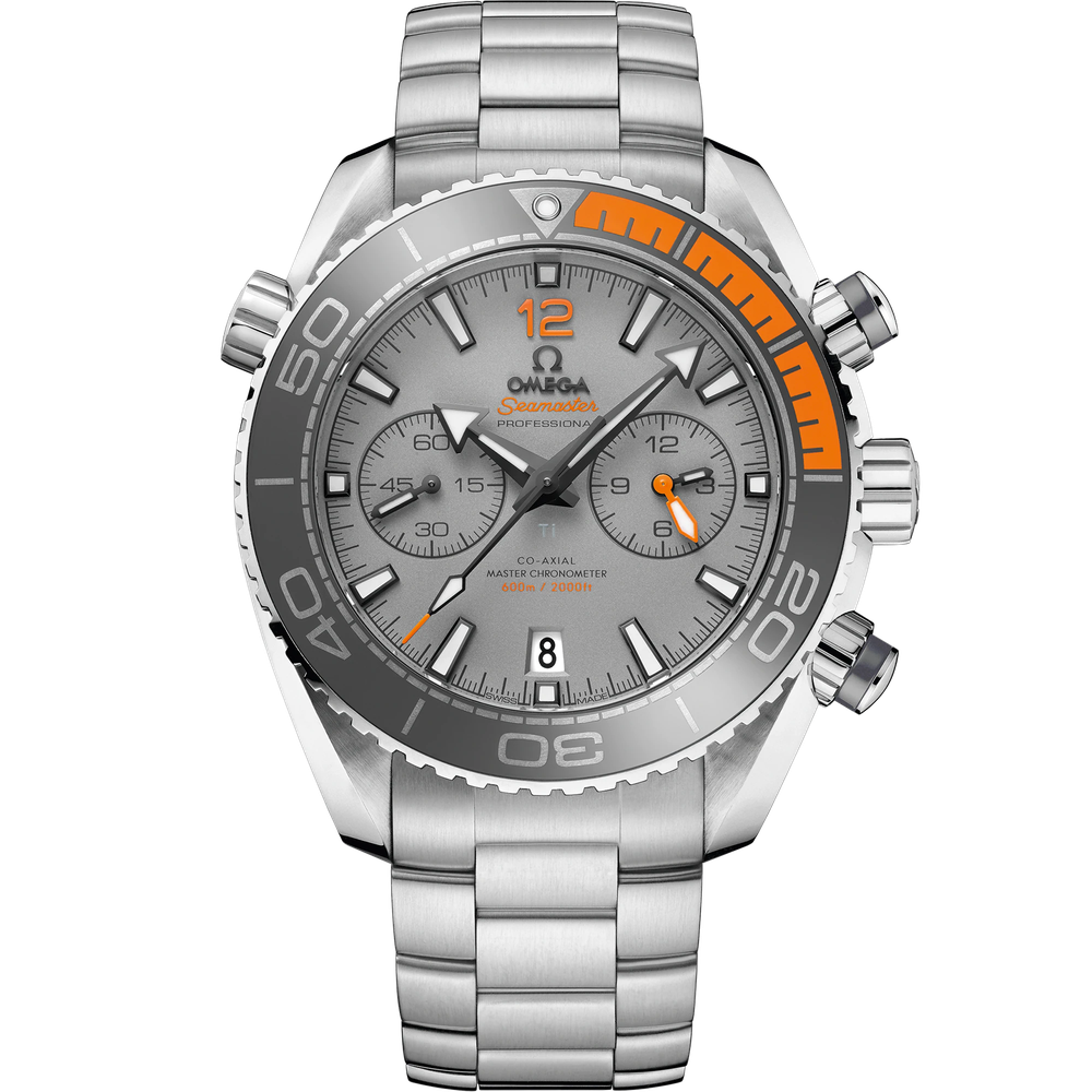 SEAMASTER PLANET OCEAN 600M 45.5 MM, TITANIUM ON TITANIUM