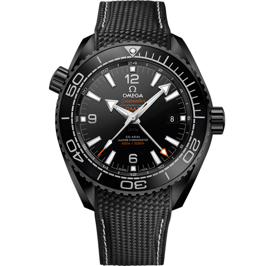 SEAMASTER PLANET OCEAN 600M 45.5 MM, BLACK CERAMIC ON RUBBER STRAP