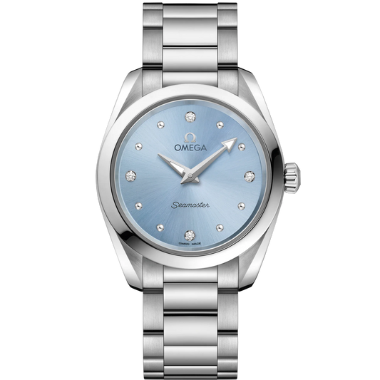 SEAMASTER AQUA TERRA 150M 28 MM, STEEL ON STEEL