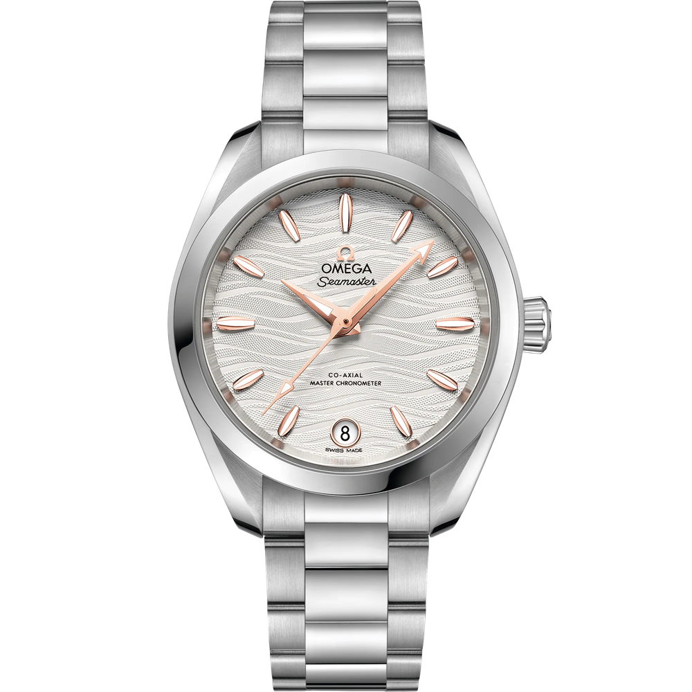 SEAMASTER AQUA TERRA 150M 34 MM, STEEL ON STEEL