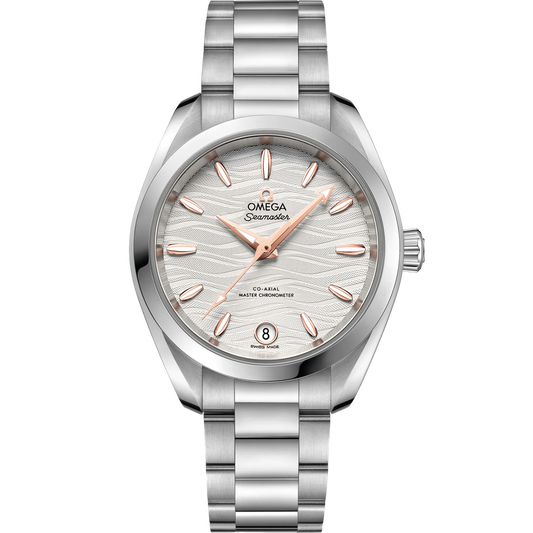 SEAMASTER AQUA TERRA 150M 34 MM, STEEL ON STEEL