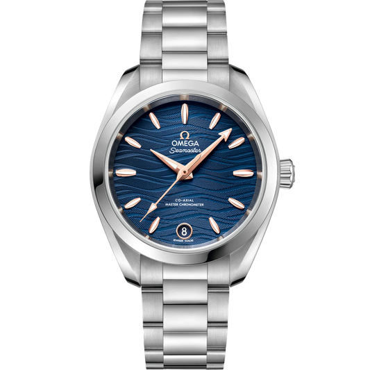 SEAMASTER AQUA TERRA 150M 34 MM, STEEL ON STEEL