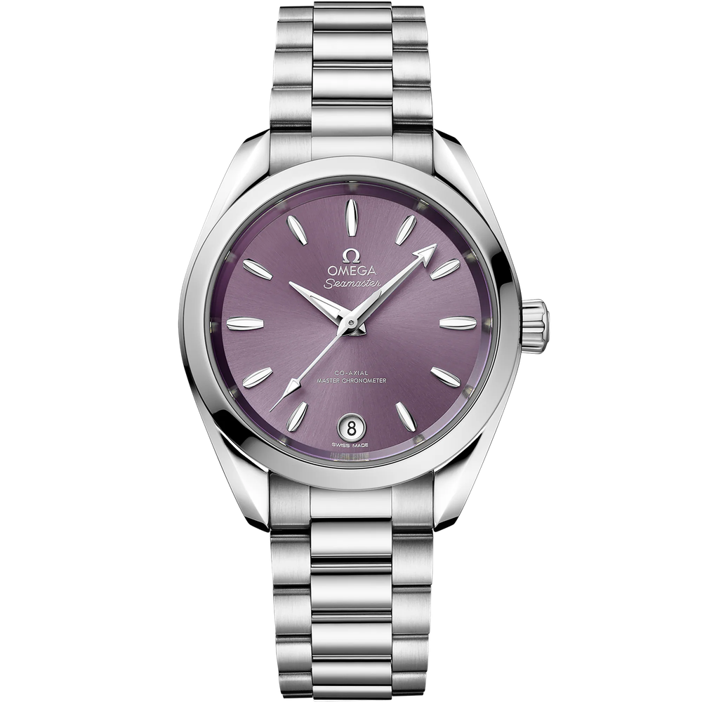 SEAMASTER AQUA TERRA SHADES 34 MM, STEEL ON STEEL