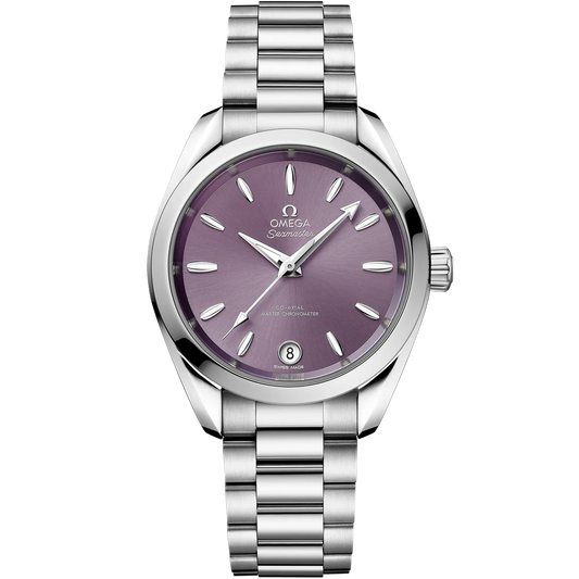 SEAMASTER AQUA TERRA SHADES 34 MM, STEEL ON STEEL