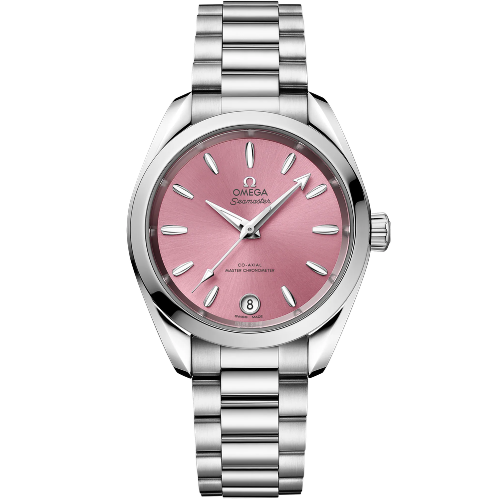 SEAMASTER AQUA TERRA SHADES 34 MM, STEEL ON STEEL