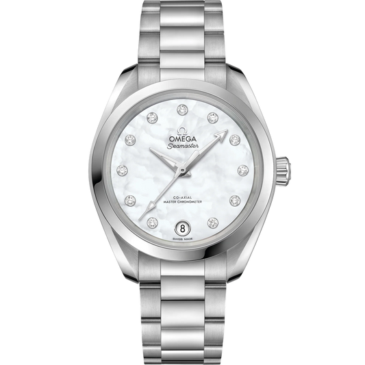 SEAMASTER AQUA TERRA 150M 34 MM, STEEL ON STEEL