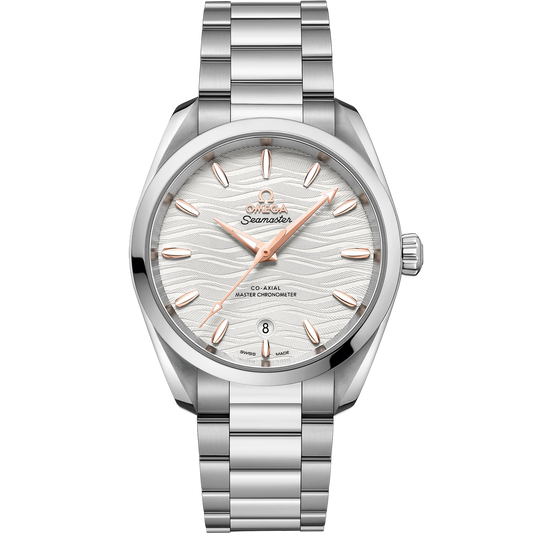 SEAMASTER AQUA TERRA 150M 38 MM, STEEL ON STEEL
