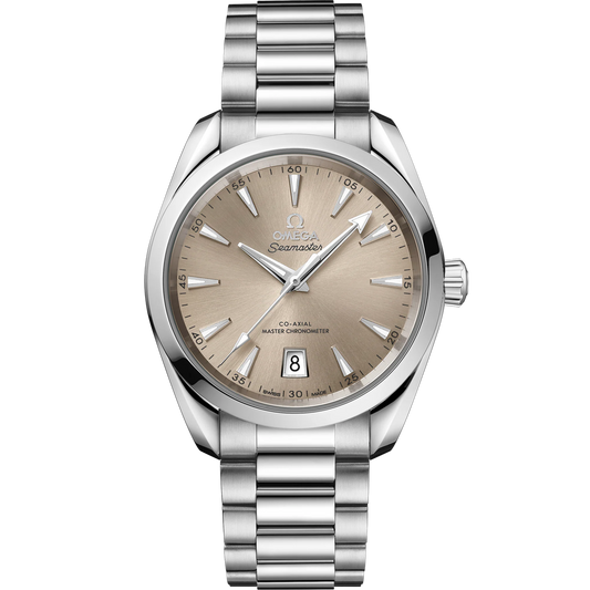 SEAMASTER AQUA TERRA SHADES 38 MM, STEEL ON STEEL