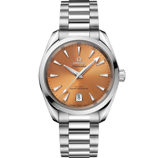 SEAMASTER AQUA TERRA SHADES 38 MM, STEEL ON STEEL
