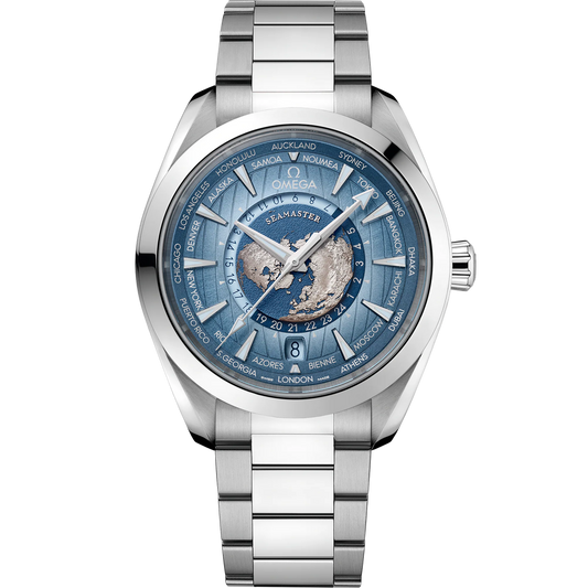 SEAMASTER AQUA TERRA 150M 43 MM, STEEL ON STEEL
