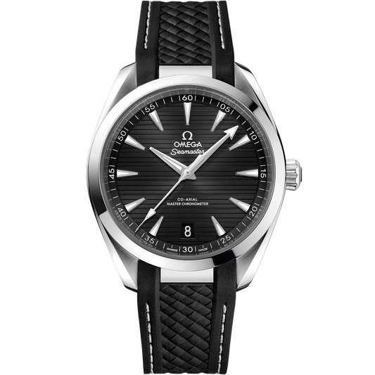 SEAMASTER AQUA TERRA 150M 41 MM, STEEL ON RUBBER STRAP