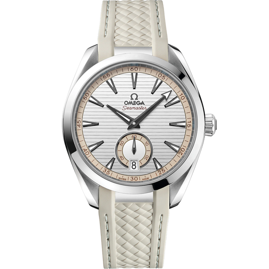SEAMASTER AQUA TERRA 150M 41 MM, STEEL ON RUBBER STRAP