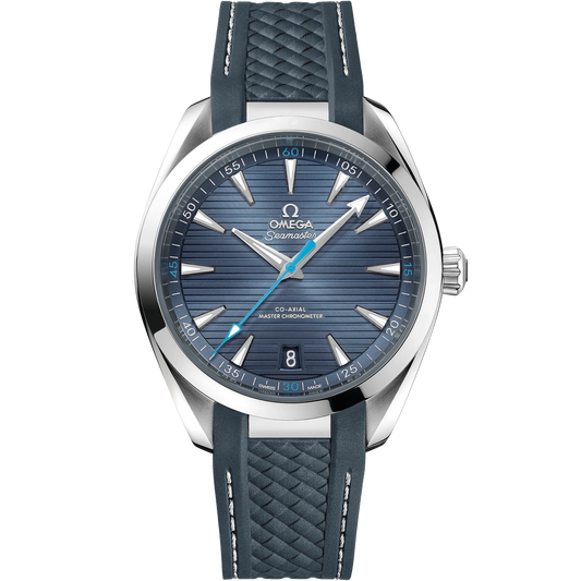 SEAMASTER AQUA TERRA 150M 41 MM, STEEL ON RUBBER STRAP