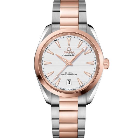 SEAMASTER AQUA TERRA 150M 38 MM, STEEL - SEDNA™ GOLD ON STEEL - SEDNA™ GOLD