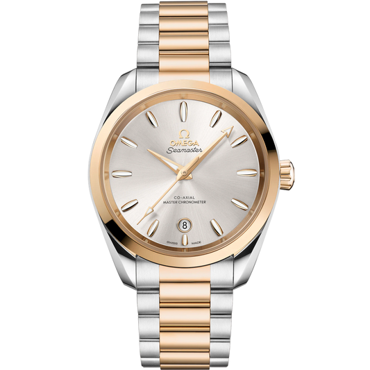 SEAMASTER AQUA TERRA SHADES 38 MM, STEEL - MOONSHINE™ GOLD ON STEEL - MOONSHINE™ GOLD
