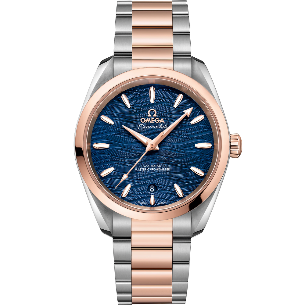 SEAMASTER AQUA TERRA 150M 38 MM, STEEL - SEDNA™ GOLD ON STEEL - SEDNA™ GOLD