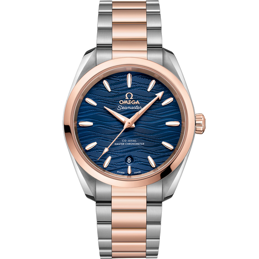 SEAMASTER AQUA TERRA 150M 38 MM, STEEL - SEDNA™ GOLD ON STEEL - SEDNA™ GOLD