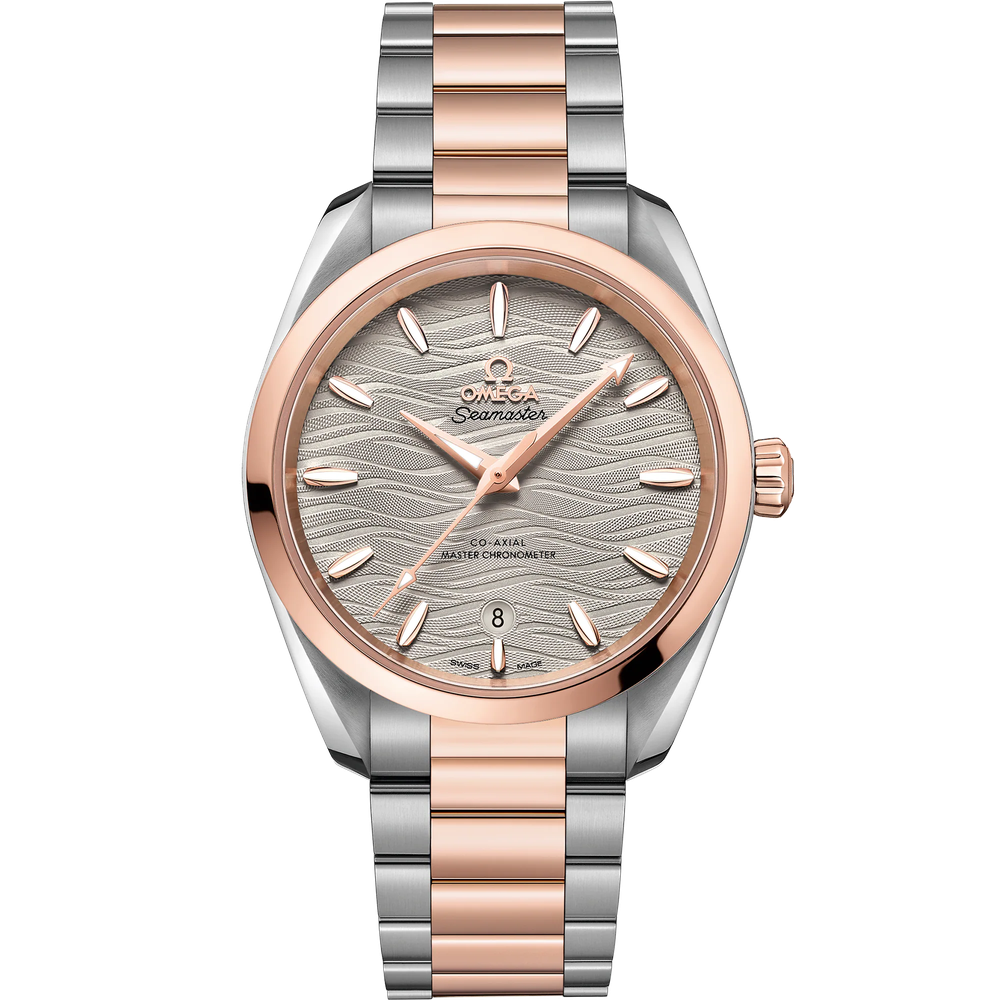 SEAMASTER AQUA TERRA 150M 38 MM, STEEL - SEDNA™ GOLD ON STEEL - SEDNA™ GOLD