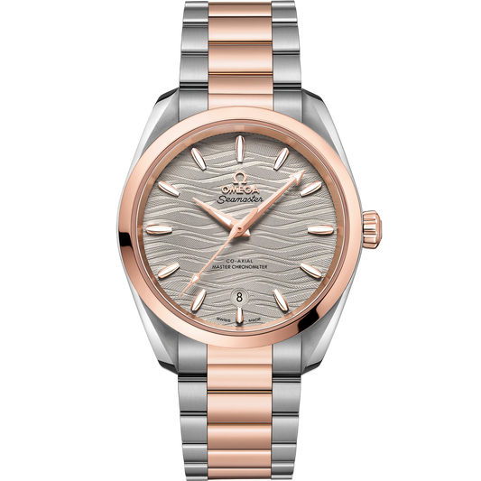 SEAMASTER AQUA TERRA 150M 38 MM, STEEL - SEDNA™ GOLD ON STEEL - SEDNA™ GOLD