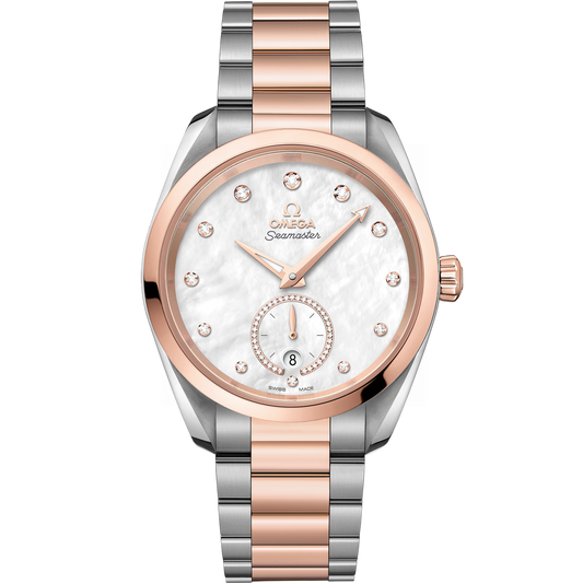 SEAMASTER AQUA TERRA 150M 38 MM, STEEL - SEDNA™ GOLD ON STEEL - SEDNA™ GOLD