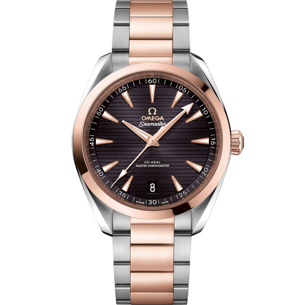 SEAMASTER AQUA TERRA 150M 41 MM, STEEL - SEDNA™ GOLD ON STEEL - SEDNA™ GOLD