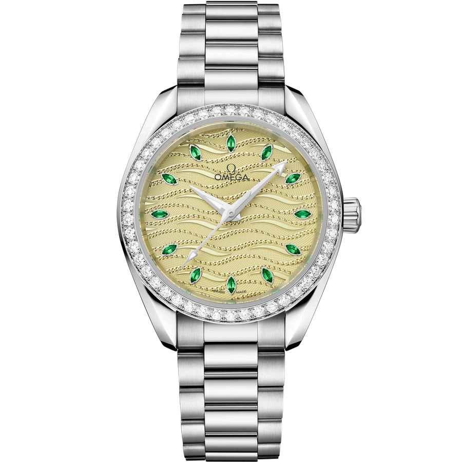 SEAMASTER AQUA TERRA 150M 34 MM, CANOPUS GOLD™ ON CANOPUS GOLD™