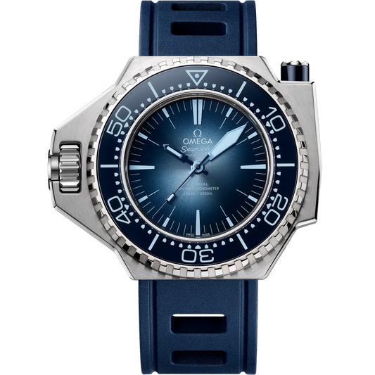 SEAMASTER PLOPROF 1200M 55 X 45 MM, O-MEGASTEEL ON RUBBER STRAP