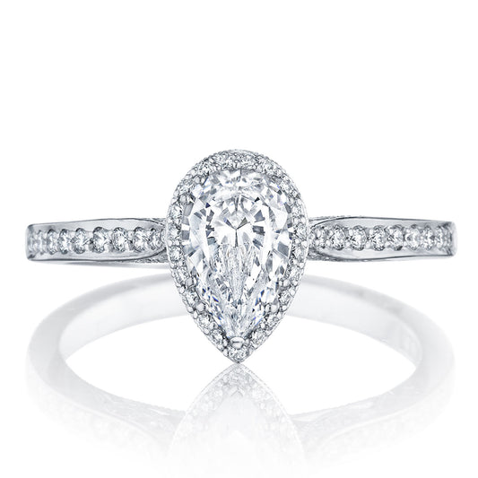 Pear Bloom Engagement Ring